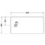 Duravit Sustano Brodzik prostokątny 160x80 cm biały mat 720284740000000 - zdjęcie 2