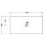 Duravit Sustano Brodzik prostokątny 170x90 cm biały mat 720287740000000 - zdjęcie 2