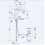 Duravit Tulum Bateria umywalkowa z korkiem 13,5 cm FreshStart  czarny mat TU1021001046 - zdjęcie 2