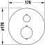 Duravit Universal Bateria prysznicowa termostatyczna podtynkowa chrom TH4200016010 - zdjęcie 4