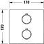 Duravit Universal Bateria wannowo-prysznicowa termostatyczna podtynkowa chrom TH4200007010 - zdjęcie 3