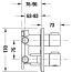 Duravit Universal Bateria wannowo-prysznicowa termostatyczna podtynkowa chrom TH4200008010 - zdjęcie 4