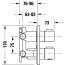 Duravit Universal Bateria wannowo-prysznicowa termostatyczna podtynkowa czarny mat TH4200007046 - zdjęcie 4