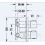 Duravit Universal Bateria wannowo-prysznicowa termostatyczna podtynkowa czarny mat TH4200008046 - zdjęcie 4