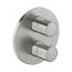 Duravit Universal Bateria wannowo-prysznicowa termostatyczna podtynkowa stal slachetna szczotkowana TH4200008070 - zdjęcie 2
