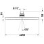 Duravit Universal Deszczownica 25 cm czarny mat UV0660018046 - zdjęcie 3