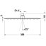 Duravit Universal Deszczownica 30x30 cm czarny mat UV0660031046 - zdjęcie 2