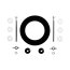 Duravit Universal Uszczelka do WC z mocowaniami 0074120000 - zdjęcie 1