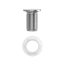 Duravit Universal Zaślepka do spłuczki chrom 0074151000 - zdjęcie 2