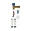 Duravit Universal Zestaw modernizacyjny do przyłącza pośrodku 0075081000 - zdjęcie 1