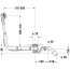 Duravit Universal Syfon wannowy chrom 792216000001000 - zdjęcie 3