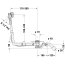 Duravit Universal Syfon wannowy z napełnianiem przez przelew 65 cm chrom 792203000001000 - zdjęcie 3