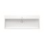 Duravit Vero Air Umywalka nablatowa 120x47 cm z przelewem z otworem na baterię biała z powłoką WonderGliss 23501200271 - zdjęcie 12