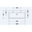 Duravit Vero Air Umywalka meblowa 100x47 cm bez otworu na baterię bez przelewu biały Alpin 2350100070 - zdjęcie 3