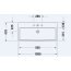 Duravit Vero Air Umywalka meblowa 100x47 cm bez otworu na baterię z przelewem biały Alpin z powłoką WonderGliss 23501000281 - zdjęcie 2