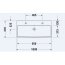 Duravit Vero Air Umywalka meblowa 100x47 cm bez otworu na baterię z przelewem biały Alpin z powłoką WonderGliss 23501000281 - zdjęcie 3