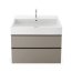 Duravit Vero Air Umywalka meblowa 100x47 cm z otworem na baterię z przelewem biały Alpin z powłoką WonderGliss 23501000001 - zdjęcie 14