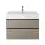 Duravit Vero Air Umywalka meblowa 100x47 cm z otworem na baterię z przelewem biały Alpin z powłoką WonderGliss 23501000001 - zdjęcie 15
