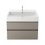 Duravit Vero Air Umywalka meblowa 100x47 cm z otworem na baterię z przelewem biały Alpin z powłoką WonderGliss 23501000271 - zdjęcie 14