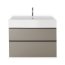 Duravit Vero Air Umywalka meblowa 100x47 cm z otworem na baterię z przelewem szlifowany spód biały Alpin 2350100027 - zdjęcie 14
