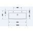 Duravit Vero Air Umywalka meblowa 100x47 cm z otworem na baterię z przelewem szlifowany spód biały Alpin 2350100027 - zdjęcie 3