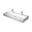 Duravit Vero Air Umywalka meblowa 120x47 cm podwójna bez przelewu szlifowany spód biały Alpin 2350120072 - zdjęcie 2