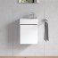 Duravit Vero Air Umywalka meblowa 38x25 cm lewa biały Alpin z powłoką WonderGliss 07243800001 - zdjęcie 11