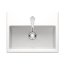 Duravit Vero Air Umywalka meblowa 45x35 cm z otworem na baterię biały Alpin z powłoką WonderGliss 07244500001 - zdjęcie 7