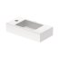 Duravit Vero Air Umywalka meblowa 50x25 cm bateria po lewej stronie biały Alpin z powłoką WonderGliss 07245000091 - zdjęcie 1