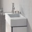 Duravit Vero Air Umywalka meblowa 50x25 cm bateria po lewej stronie biały Alpin z powłoką WonderGliss 07245000091 - zdjęcie 8
