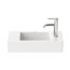 Duravit Vero Air Umywalka meblowa 50x25 cm bateria po prawej stronie biały Alpin z powłoką WonderGliss 07245000081 - zdjęcie 5