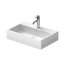 Duravit Vero Air Umywalka meblowa 60x40 cm z otworem na baterię bez przelewu biały Alpin z powłoką WonderGliss 23686000711 - zdjęcie 1