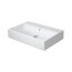 Duravit Vero Air Umywalka meblowa 70x47 cm bez otworu na baterię z przelewem biały Alpin z powłoką WonderGliss 23507000601 - zdjęcie 1