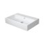 Duravit Vero Air Umywalka meblowa 70x47 cm bez otworu na baterię z przelewem szlifowany spód biały Alpin z powłoką WonderGliss 23507000281 - zdjęcie 1
