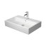 Duravit Vero Air Umywalka meblowa 70x47 cm z otworem na baterię z przelewem szlifowany spód biały Alpin 2350700027 - zdjęcie 2