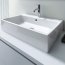 Duravit Vero Air Umywalka meblowa 70x47 cm z otworem na baterię z przelewem szlifowany spód biały Alpin 2350700027 - zdjęcie 10