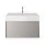 Duravit Vero Air Umywalka meblowa 80x47 cm z otworem na baterię z przelewem szlifowany spód biały Alpin 2350800027 - zdjęcie 9