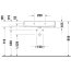 Duravit Vero Air Umywalka meblowa 80x47 cm z otworem na baterię z przelewem szlifowany spód biały Alpin 2350800027 - zdjęcie 5