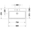 Duravit Vero Air Umywalka meblowa 80x47 cm z otworem na baterię z przelewem biały Alpin z powłoką WonderGliss 23508000001 - zdjęcie 4