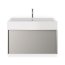 Duravit Vero Air Umywalka meblowa 80x47 cm z otworem na baterię z przelewem biały Alpin z powłoką WonderGliss 23508000001 - zdjęcie 13