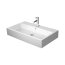 Duravit Vero Air Umywalka meblowa 80x47 cm z otworem na baterię z przelewem szlifowany spód biały Alpin z powłoką WonderGliss 23508000271 - zdjęcie 2
