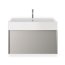 Duravit Vero Air Umywalka meblowa 80x47 cm z otworem na baterię z przelewem szlifowany spód biały Alpin z powłoką WonderGliss 23508000271 - zdjęcie 11