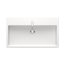 Duravit Vero Air Umywalka meblowa 80x47 cm z otworem na baterię z przelewem szlifowany spód biały Alpin z powłoką WonderGliss 23508000271 - zdjęcie 10