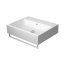Duravit Vero Air Umywalka nablatowa 60x47 cm bez otworu na baterię z przelewem biały Alpin z powłoką WonderGliss 23506000281 - zdjęcie 2