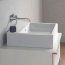 Duravit Vero Air Umywalka nablatowa 60x47 cm bez otworu na baterię z przelewem biały Alpin z powłoką WonderGliss 23506000281 - zdjęcie 7