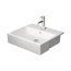 Duravit Vero Air Umywalka półblatowa 55x47 cm biały Alpin z powłoką WonderGliss 03825500001 - zdjęcie 1