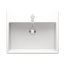 Duravit Vero Air Umywalka wpuszczana w blat 55x45,5 cm z otworem na baterię  biały Alpin z powłoką WonderGliss 03835500001 - zdjęcie 5