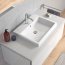 Duravit Vero Air Umywalka wpuszczana w blat 55x45,5 cm z otworem na baterię biały Alpin 0383550000 - zdjęcie 12
