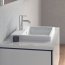 Duravit Vero Air Umywalka wpuszczana w blat 55x45,5 cm z otworem na baterię biały Alpin 0383550000 - zdjęcie 9