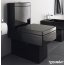 Duravit Vero Miska WC stojąca lejowa 37x63 cm, czarna z powłoką WonderGliss 21160908001 - zdjęcie 3